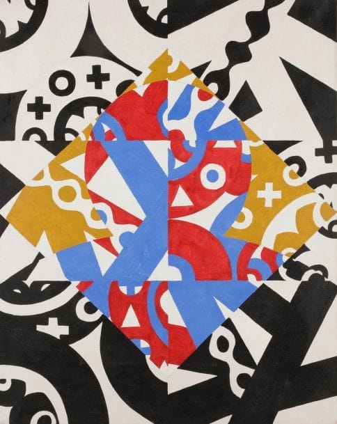 Oleg LIAGATCHEV (né en 1939)
Opus n°10 (IV), 1993
Acrylique sur toile.
Signée, titrée et datée au dos.
92 x 73 cm