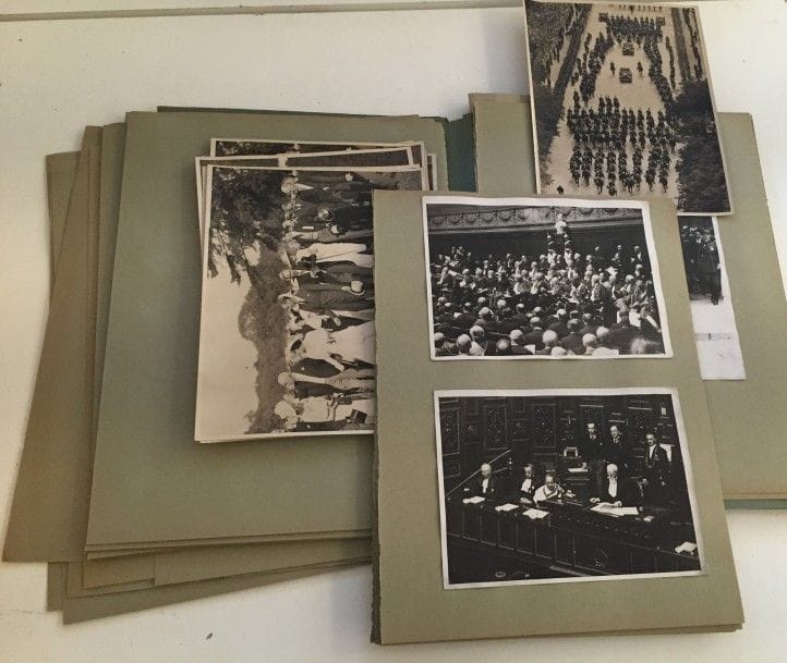 DOUMER LEBRUN LOUBET et Présidents de la République. Lot de photographies, documents et cartes postales.