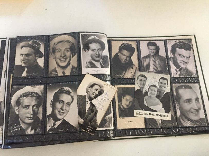 MUSIC HALL. Lot de photographies et cartes postales, certaines dédicacées.