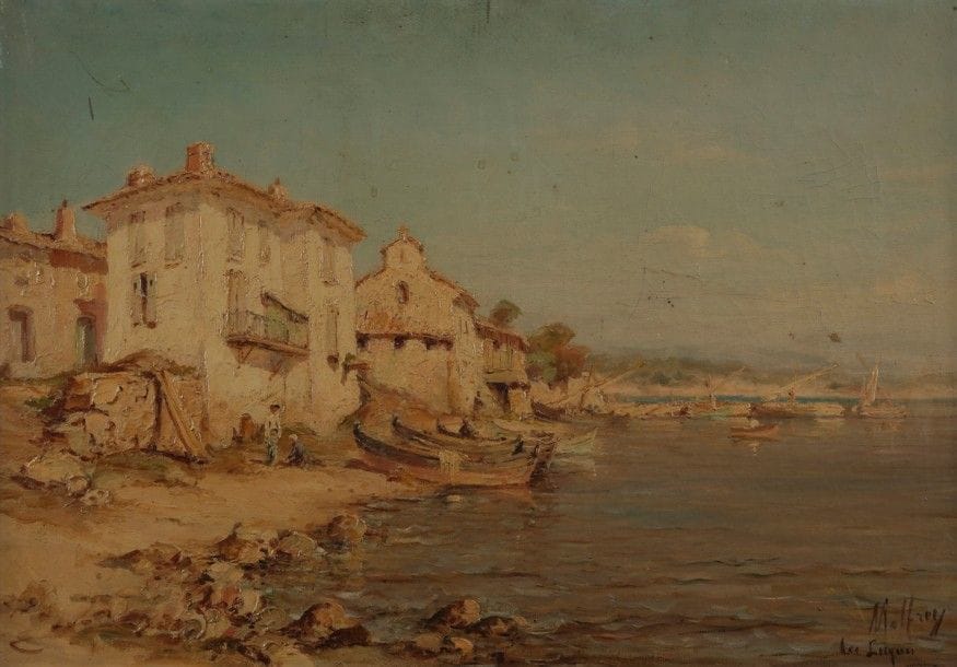 Henry MALFROY (1985-1942)
Les Lecques
Huile sur toile.
Signée et située en bas à droite.
38 x 55 cm