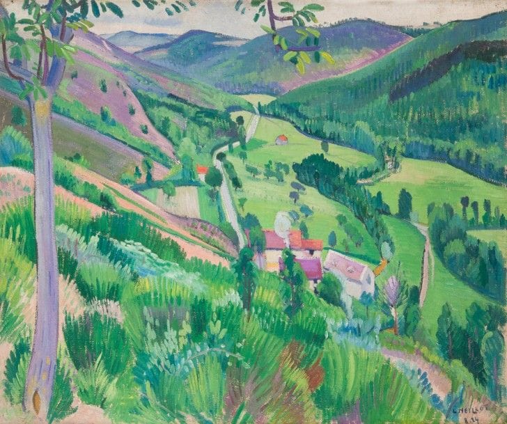 Louis NEILLOT (1898-1973)
Les Herbes, 1924
Huile sur toile.
Signée en bas à droite et datée 8.24
56.5 x 67 cm
Bibliographie : 
Collette Manigand-Neillot et Juliette Constantin-Neillot, Louis Neillot Catalogue Raisonné, 1997, numéro 63.