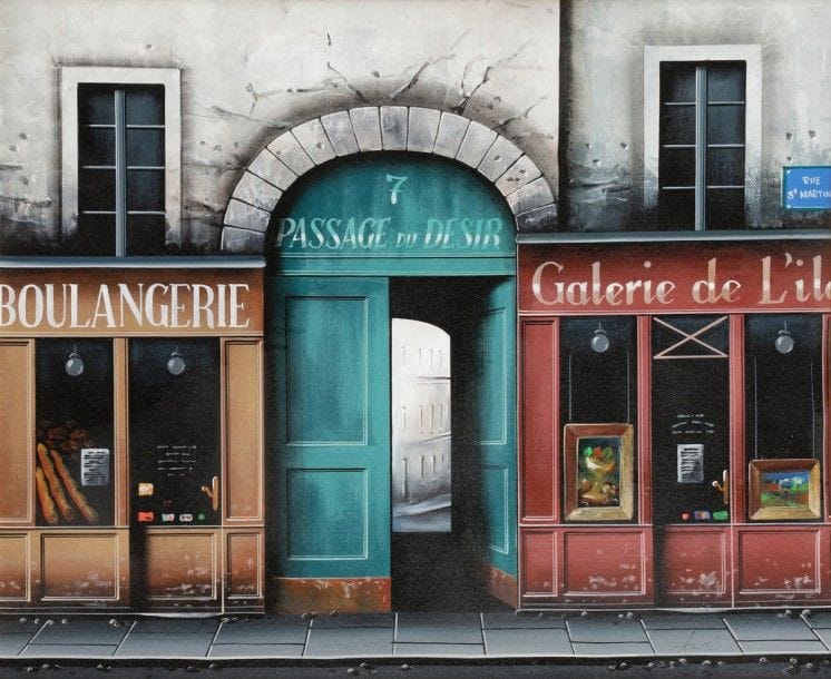 Siamak AZMI (né en 1972)
7 passage du désir
Huile sur toile.
Signée en bas à droite.
50 x 60 cm