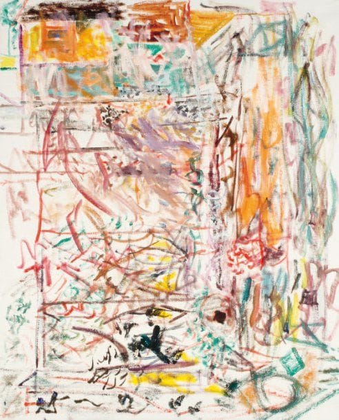 LUTKA PINK 1906 - 1998
Le Jardin, 1992 Huile sur toile. Signée du cachet, datée et titrée au dos. 82 x 100 cm