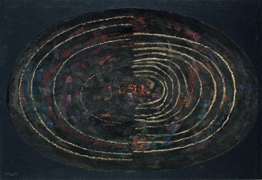 Edgard PILLET (1912-1996)
Antioche Creuset. Résine moulée et sable polychrome. Signé en bas à gauche. Titré au dos. 64 x 94 cm Provenance : Atelier de l'artiste.