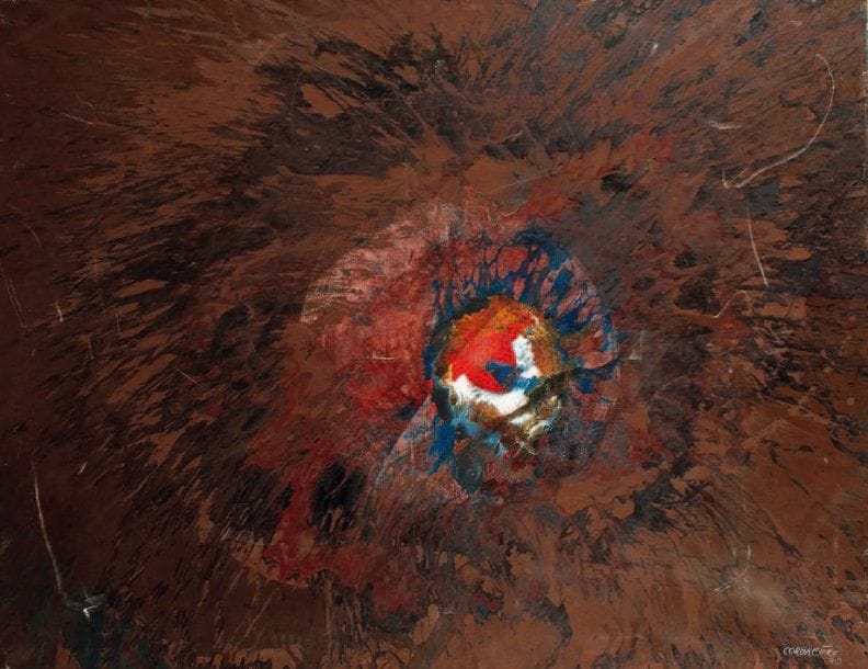 Jean CORBASSIERE (né en 1920)
Sans titre, 1970 Huile sur toile. Signée et datée en bas à droite. Rayures. 97 x 130 cm