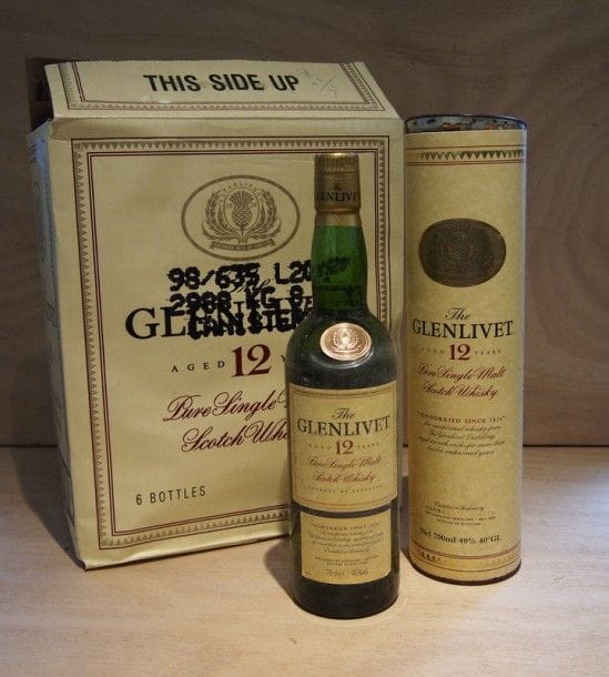 GLENLIVET
6 Bouteilles WHISKY 12 ANS D'AGE (étui), Glenlivet, NM