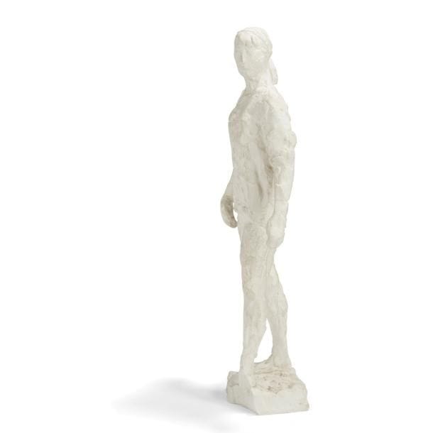 Hubert YENCESSE (1900-1987)
Jeune femme debout 
Sculpture. Épreuve en plâtre. Accidents, parties recollées, manques. Signée Hubert YENCESSE et datée (19)62. H. 37cm
