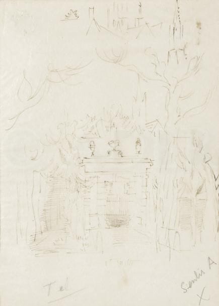 Raoul DUFY (1877-1953)
Senlis
Encre de Chine sur papier cristal.
Trace du timbre du monogramme en bas à gauche.
Titré en bas à droite.
(Insolé).
32 x 23,8 cm
Provenance : 
Vente Versailles, Maîtres Martin et Desbenoit, 
12 mars 1989, n°60.

Un certificat n°D88-348 de Madame Fanny Guillon-Lafaille sera remis à l’acquéreur.