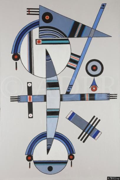 Georges TERZIAN (né en 1939)
Rosalie
Huile sur toile.
Signée en bas à droite.
146 x 97 cm