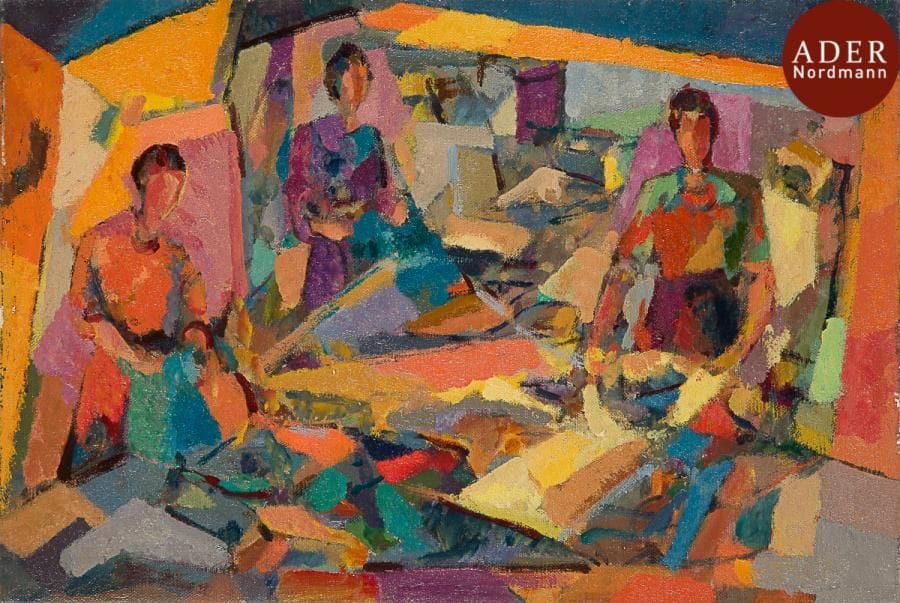 Macario VITALIS (1898-1990)
Les Lavandières
Huile sur toile.
Non signée.
27 x 41 cm

L’œuvre sera incluse au Catalogue Raisonné de Macario Vitalis actuellement en préparation par Christine Thorailler, Ophelia Tequi et Claude Tayag.
