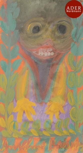 Anselme BOIX-VIVES (1899-1969)
Personnage
Gouache.
Signée en pied.
38 x 20.5 cm
