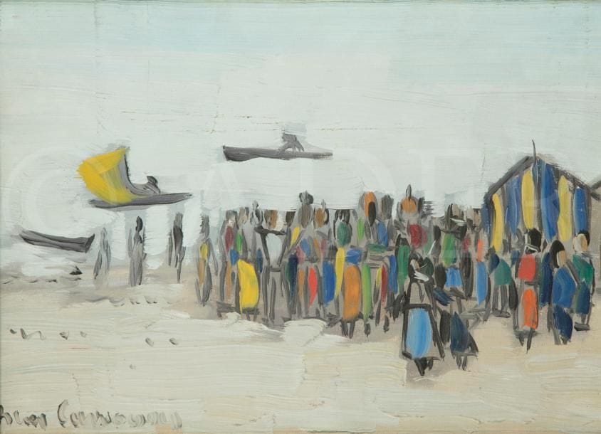 Blas CANOVAS (1903-?)
Bord de mer animé
Huile sur carton toilé.
Signée en bas à gauche.
24 x 35 cm