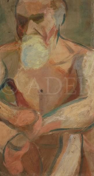André FAVORY (1888-1937)
Nu assis
Huile sur carton double face.
Signée en bas à droite.
(Petits accidents).
61 x 33 cm