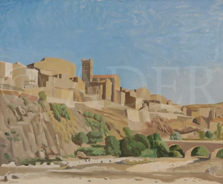 Rudolph IHLEE (1883-1968)
Paysage d’Algérie
Huile sur toile.
Signée en bas à gauche.
50 x 61 cm