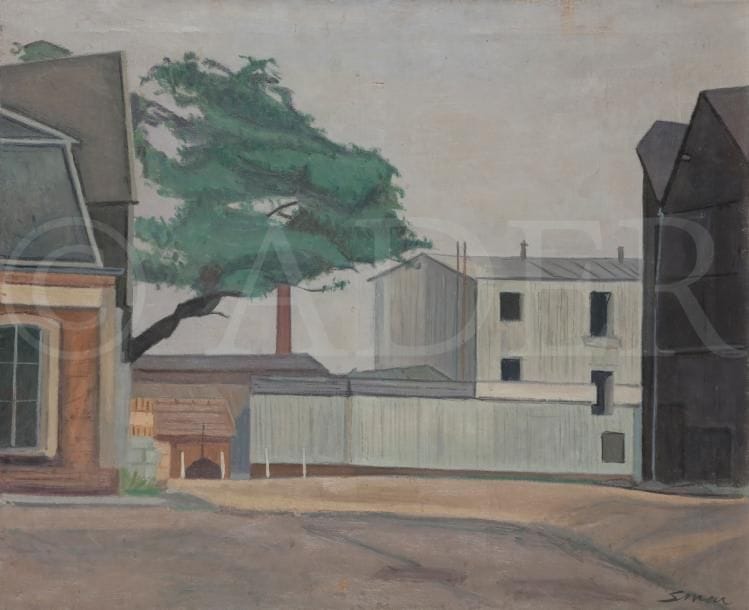 Samuel SINAI (né en 1915)
Rue à Honfleur
Huile sur toile.
Signée en bas à droite.
54 x 65 cm