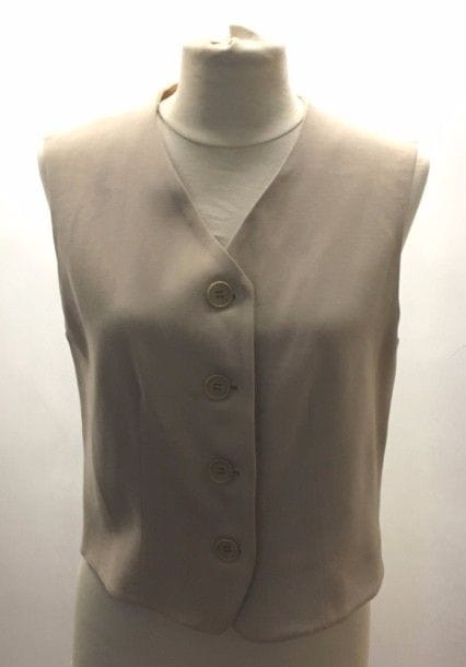 EMPORIO ARMANI
Blazer de femme beige
(tâches)