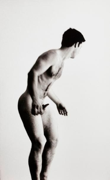 7369_142
Nadia ReinNu masculin, 1995.Épreuve argentique (1999). Signature de la photographe, date au verso. Timbre sec en bas à droite. 50 x 40 cm avec marges