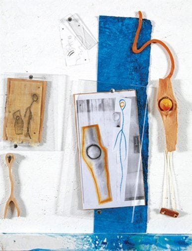 Arnaud GUASCH (Né en 1971)
Deux sculptures à l'eau : une réanimée, l'autre décédée Technique mixte, assemblage sur bois aggloméré. Daté au dos «2010», signé et titré. 65 x 50 cm