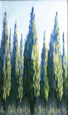 Sophie LABAYLE (Née en 1952)
Toscane Huile sur toile. Signée et titrée au dos. Encadrée. 95 x 59 cm