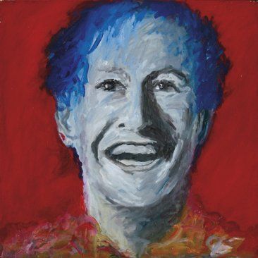 Marie-Pierre VAGNE LABOULANDINE (Née en 1961)
L'homme qui rit Huile sur toile. Signée au dos, datée «Mars 2010» et titrée. Encadrée. 50 x 50 cm