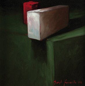 Joseph GRENEVILLE (Né en 1951)
Sans titre Huile sur carton. Signée et datée «08» en bas à droite. Resignée et datée «2008» au dos. Encadrée. 20 x 20 cm