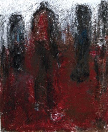 Sabine POCARD
La traversée Huile sur toile. Signée au dos, datée «2010» et titrée. 61 x 50 cm