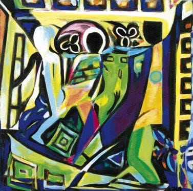 Jean-Louis BRUNATI (Né en 1947)
Noce Huile sur toile. Monogrammée en bas à droite. Signée au dos et titrée. 50 x 50 cm