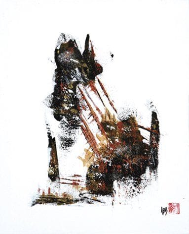 Anny BLAISE RESNIK (Née en 1956)
Espoir Acrylique sur toile. Monogrammée en bas à droite. Signée au dos et datée «09». 61 x 50 cm