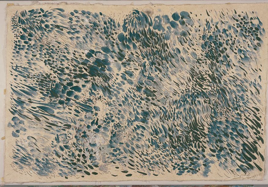 Ke LIU [chinois] (Né en 1979)
Tibet 2 Encre de Chine sur papier. Signé en bas à droite.