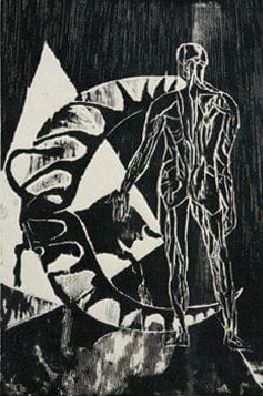 Irma RODRIGUEZ BETANCOURT [mexicaine] (Née en 1966)
Minotauro II Xylogravure sur papier, numérotée 1/10. Signée en bas à droite et titrée. 44 x 29 cm