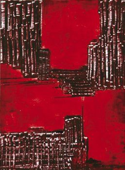 Margarita CHACON [mexicaine] (Née en 1952)
On red Monotype. Signé en bas à droite. Cachet à froid en bas à gauche. 54 x 39 cm