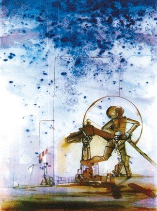 Antonio ALVAREZ PORTUGAL [mexicain] (Né en 1948)
Série catarsis I Sérigraphie couleurs. Epreuve d'artiste III. Signée et datée «2007» en bas à droite. 60 x 47 cm.