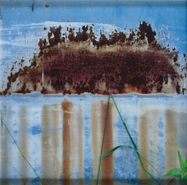 Kolette (Née en 1953)
L'île d'amor Photographie en couleur, tirage sur papier Arches. Monogrammée en bas à droite. Encadrée. 30 x 30 cm