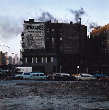 Michel HOSSZU (Né en 1944)
New York 1964 Photographie en couleur. Signée et datée «64» en bas à droite et au dos. 54 x 50 cm