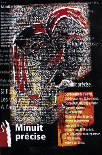 Christine GOYARD
NoirRouge Photographie numérique en couleur. Signée au dos, titrée et datée «écrit le 15.11.08 - photo 09». 76 x 51 cm