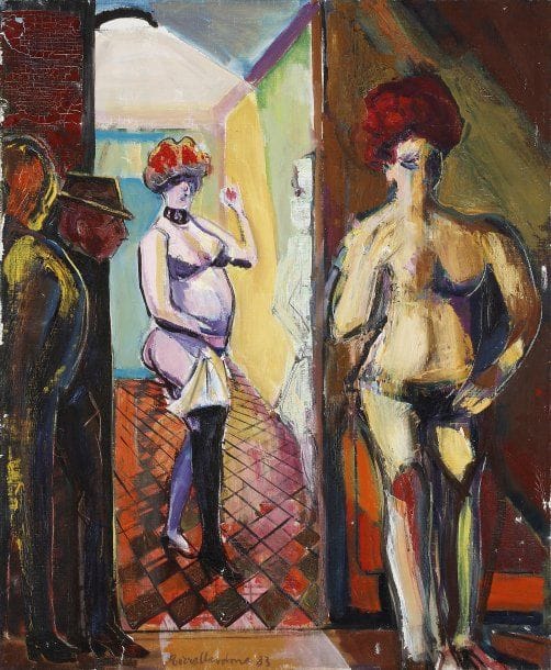 Carlos TORRALLARDONA (1913-1986)
Maison close Huile sur toile. Signée en bas vers la gauche. 72 x 60 cm 