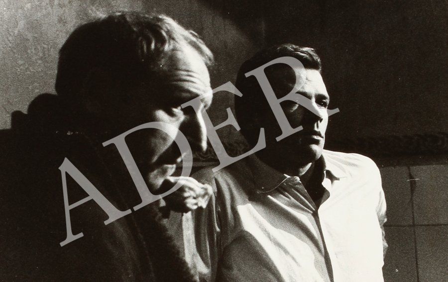 Tazio Secchiaroli (1925-1998) Le désordre (Il disordine), 1962. De Franco Brusati, avec Renato Salvatori, George Wilson et Adriana Asti. Sept épreuves argentiques d'époque. Tampon Roma's Press Photo / Tazio Secchiaroli aux versos. 30 x 20 cm.