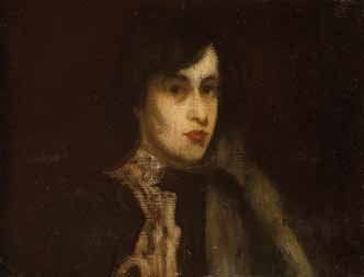 Henri Charles MANGUIN (1874-1949)
Portrait d'Estelle, 1897 Huile sur toile, signée et datée 97 vers le bas et vers la droite 38 x 54,5 cm (Restaurations) Provenance : Vollard (N°19) Succession M. Bibliographie : Figurera dans le supplément du catalogue raisonné de l'oeuvre d'Henri Manguin actuellement en préparation par Jean-Pierre Manguin. Cette oeuvre est a rapprocher de: Portrait d'Estelle, 1890 - 1900 décrit et reproduit dans : Henri Manguin catalogue raisonné de l'oeuvre peint par Lucile et Claude Manguin, Ides et Calendes, Neuchâtel, 1890 page 47 sous le N° 25