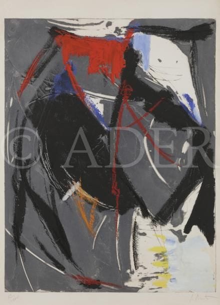 Jean MIOTTE (né en 1926)
Grand passage
Gravure au carborundum.
Rehauts de peinture.
Signée en bas à droite.
Tirage à 100 exemplaires.
92 x 64 cm