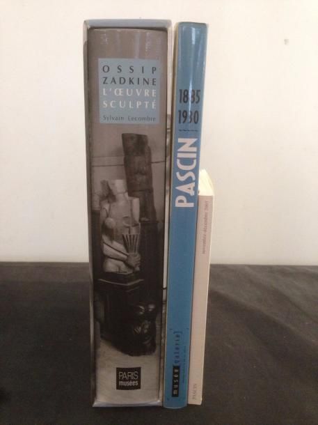 [ZADKINE Ossip - PASCIN]
3 volumes dont Zadkine, l’œuvre sculptée par Sylvain Lecombre.