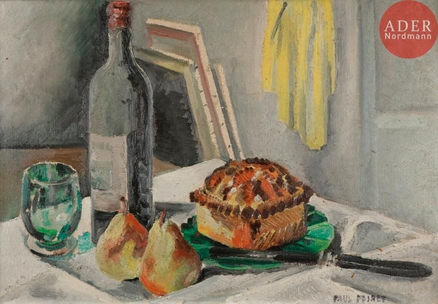 Paul POIRET (1879-1944)
Nature morte
Huile sur toile.
Signée en bas à droite.
38 x 55 cm