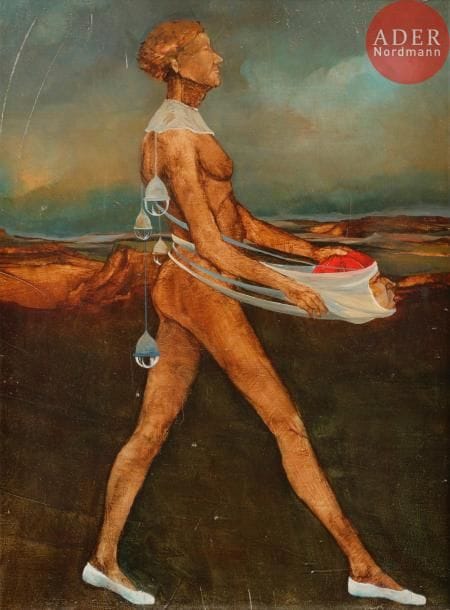 Marc DAVET (né en 1951)
La Marchande de glace
Huile sur toile.
Signée sur la droite.
Titrée au dos.
35 x 27 cm