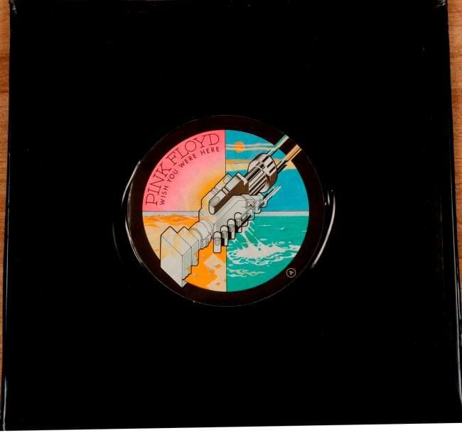 PINK FLOYD
« Wish you were here » Harvest 2 C 068-96918 France 1975 Inclus CP. 31 x 31 cm - 12 x 12 inches