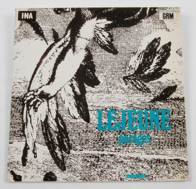 JACQUES LEJEUNE
« Parages » Label INA-GRM AM 709.06, France 1978 - 31 x 31 cm - 12 x 12 inches 