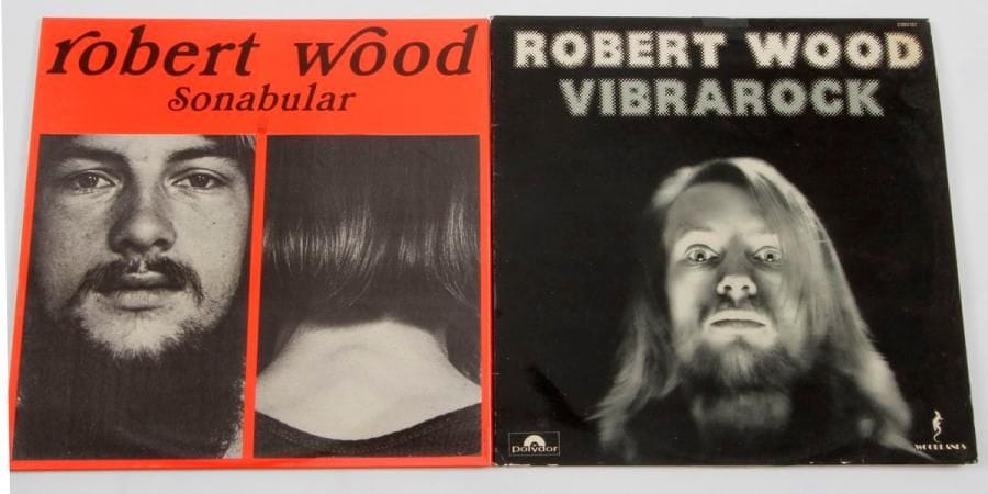 ROBERT WOOD
« Sonabular » Edici France 1973 + « Vibrarock » 1976 - 31 x 31 cm - 12 x 12 inches