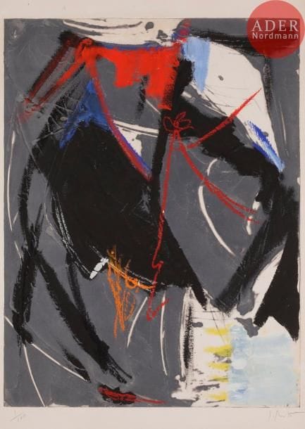 Jean MIOTTE (né en 1926)
Grand passage
Gravure au carborundum et rehauts de peinture.
Signée et numérotée sur 100.
92 x 64 cm