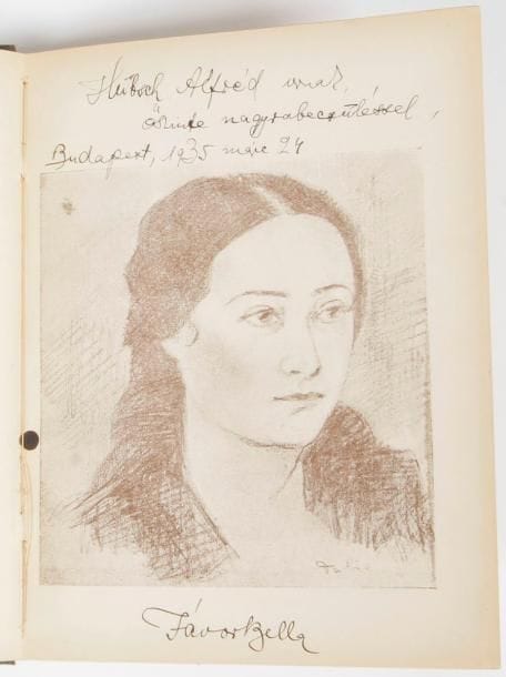 Bella JAVOR
Istenfelo manassé, Aviva kiadasa. Budapest, 1931.
In-8, reliure demi-toile, dédicacé par Bella Javor à Alfred Hubsch. Ex-libris de Hubsch Alfred.

Mots clés : judaica, jewish, hebreu, hebrew, rabbin, synagogue, juif, juive, israélite, hebraica, judaism, torah, juden, sionism