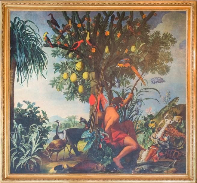 D’après Alexandre François DESPORTES
Le chasseur indien et le pécheur
Deux cadres de style Louis XVI
140 x 150 cm
Procédé Troubetzkoy
Cadre de la Maison R.G.