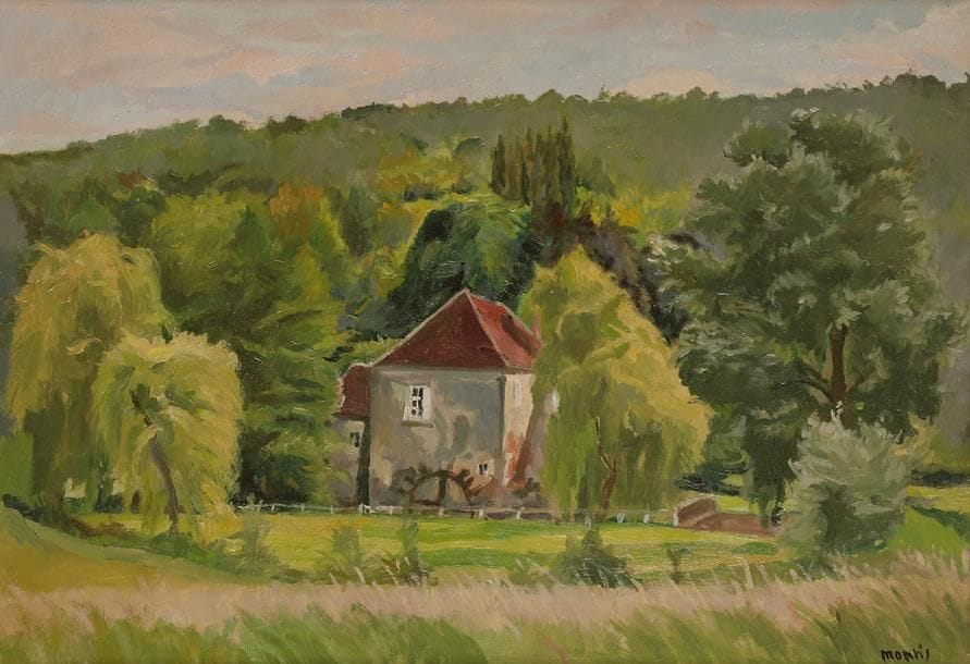 Guy MONTIS (1918-1976)
Vieux moulin, 1970
Huile sur toile.
Signée en bas à droite.
38 x 55 cm