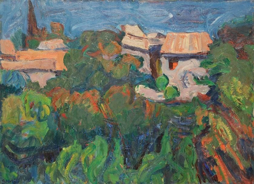 André BEAUCÉ (1911-1974)
Paysage, 1960
Huile sur toile.
Signée en bas à gauche.
Signée et datée au dos.
60 x 81 cm